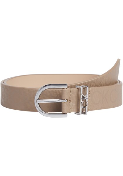 Bild von Calvin Klein Ledergürtel »CK LOOP RND BUCKLE 2.5CM_EPI«, mit Logoprägung