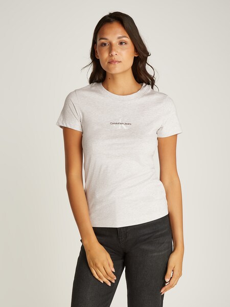 Bild von Calvin Klein Jeans T-Shirt »MONOLOGO SLIM TEE«, mit Logoprägung
