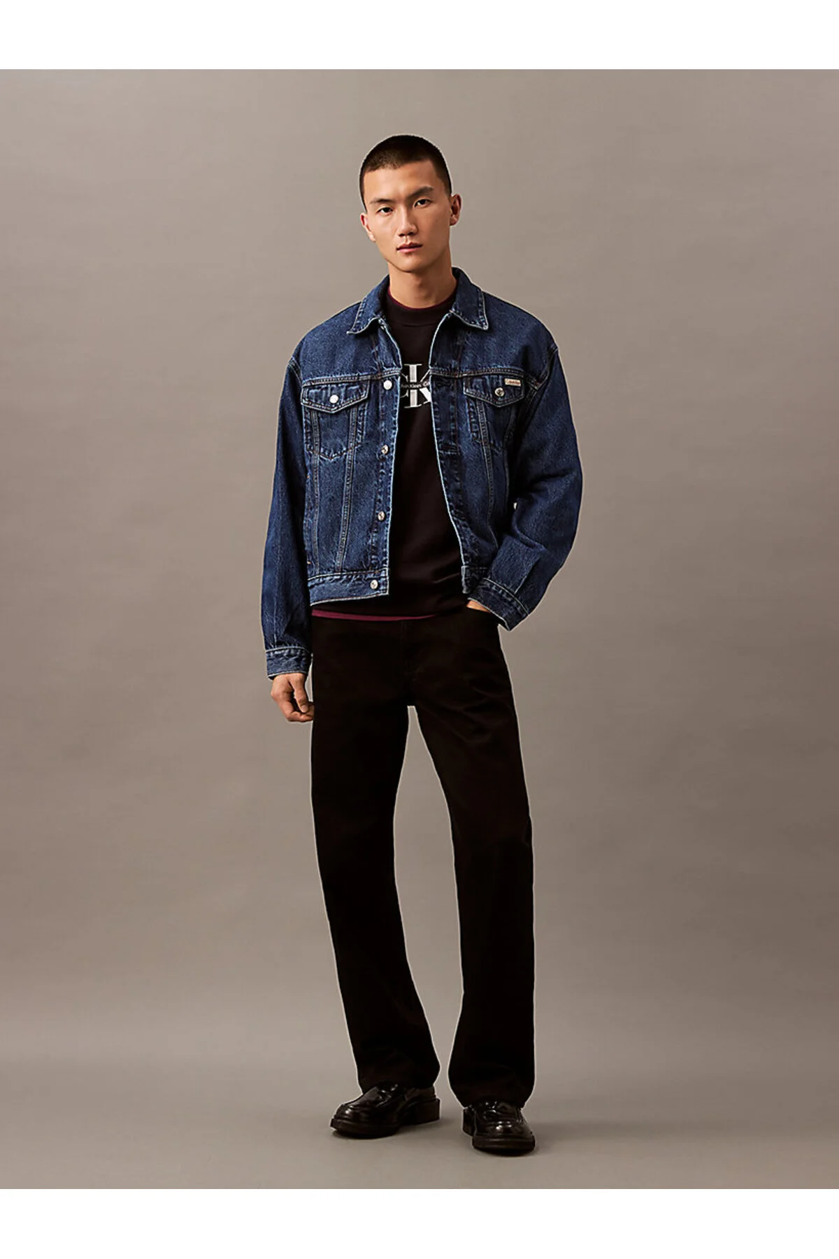 Bild von Calvin Klein Ls 90s Pacific Ns Trucker-jeans für Herren - M