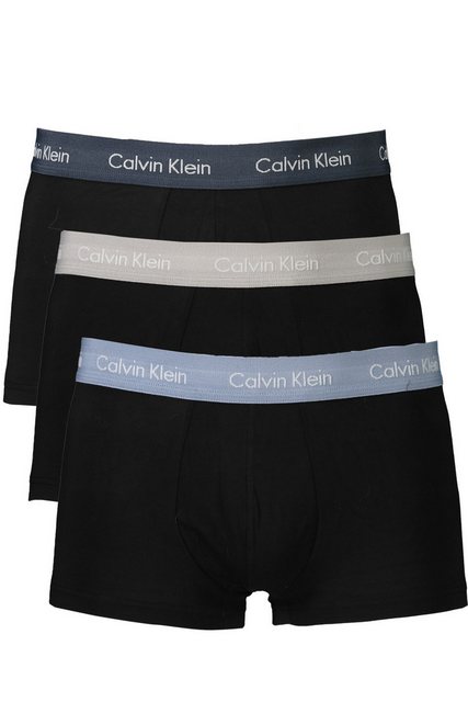 Bild von Calvin Klein Jeans Boxershorts Herren Boxershorts 3er-Pack: Elastisch, Schwarz & Farben-Mix
