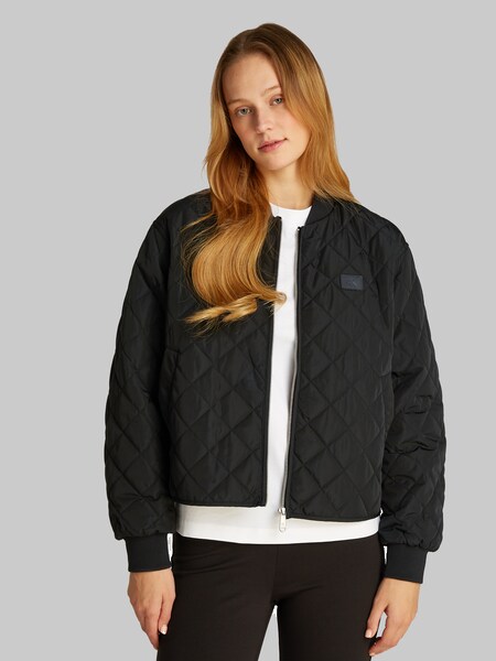 Bild von Calvin Klein Jeans Bomberjacke »LW QUILTED JACKET«, mit Logodruck, mit Steppmuster