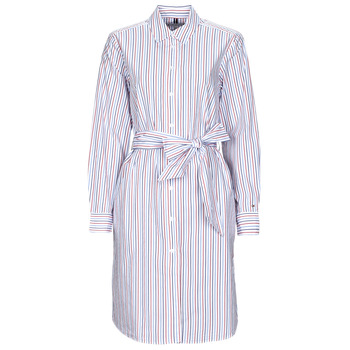 Bild von Tommy Hilfiger  Kurze Kleider ORG CO GBL STP KNEE SHIRT DRESS