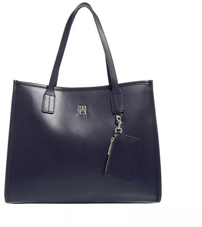 Bild von Tommy Hilfiger Damen Tote Bag Tasche Kunstleder, Blau (Space Blue), Onesize