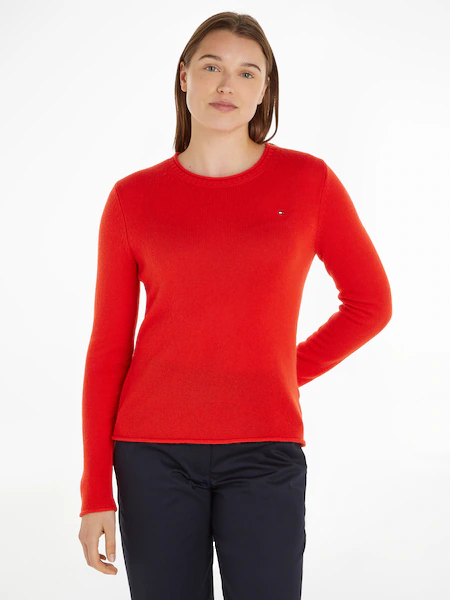 Bild von Tommy Hilfiger Strickpullover, mit Logostickerei