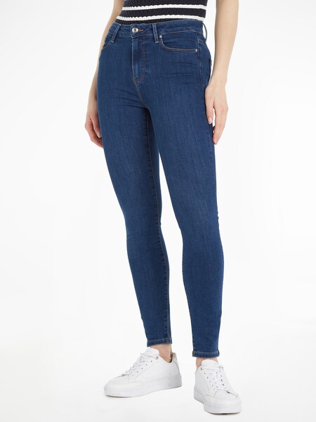 Bild von Tommy Hilfiger Skinny-fit-Jeans »TH FLEX HARLEM U SKINNY HW KAI«, in blauer Waschung
