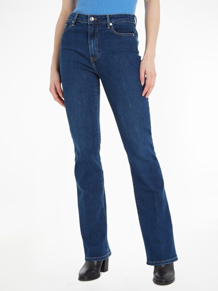 Bild von Tommy Hilfiger Bootcut-Jeans, mit Bügelfalten