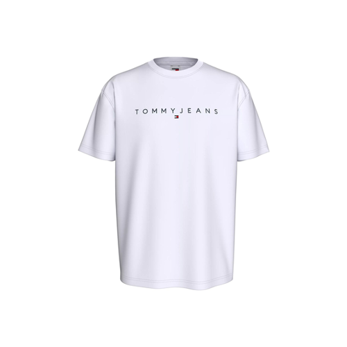 Bild von Tommy Hilfiger Linear Logo Extended T-shirt in Weiß für Herren - XS
