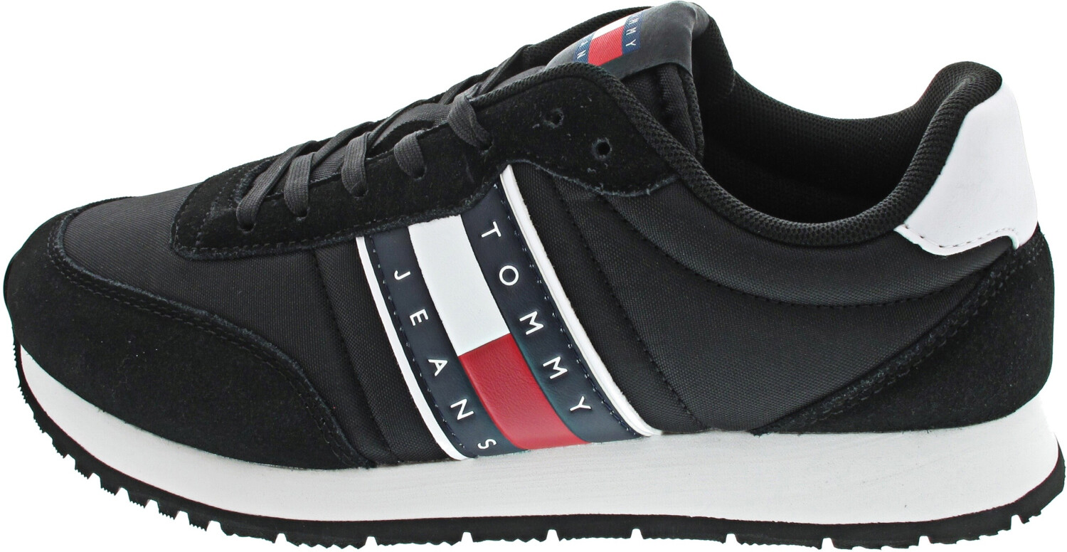 Bild von TOMMY Jeans Sneaker, Gummisohle, Schnürung, für Herren, schwarz, 40