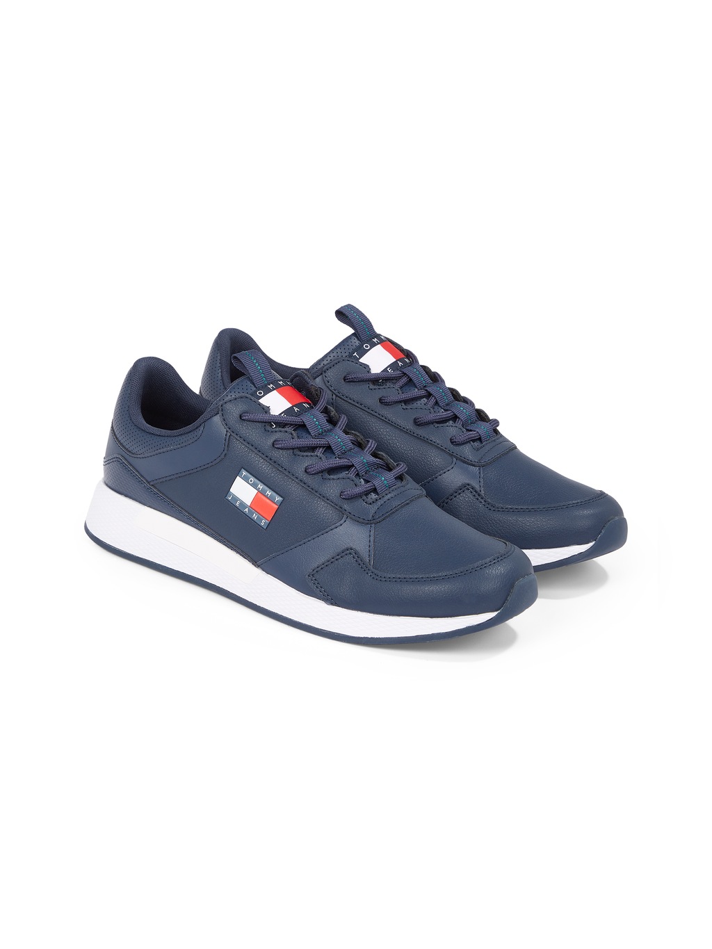 Bild von Tommy Jeans Keilsneaker "TOMMY JEANS FLEXI RUNNER", Freizeitschuh, Halbschuh, Schnürschuh mit seitlicher Logoflagge