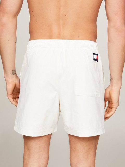 Bild von Tommy Hilfiger Swimwear Badeshorts »SF MEDIUM DRAWSTRING«, mit großem Logo