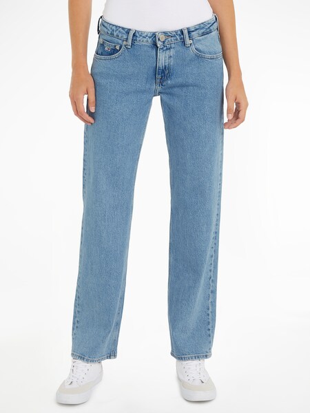 Bild von Tommy Jeans Bequeme Jeans »LW STR BH4116«, mit Ledermarkenlabel
