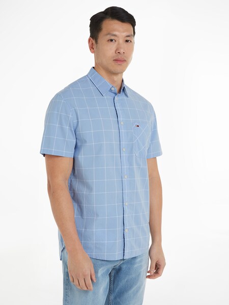 Bild von Tommy Jeans Kurzarmhemd »TJM REG CHECK POPLIN SS SHIRT«