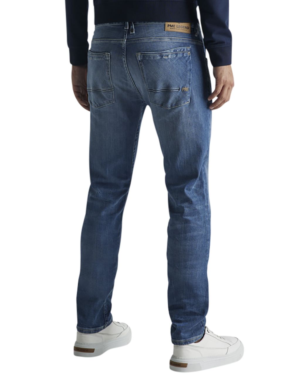 Bild von PME Legend Herren Jeans COMMANDER 3.0 - Relaxed Fit - Blau - Fresh Mid Blue