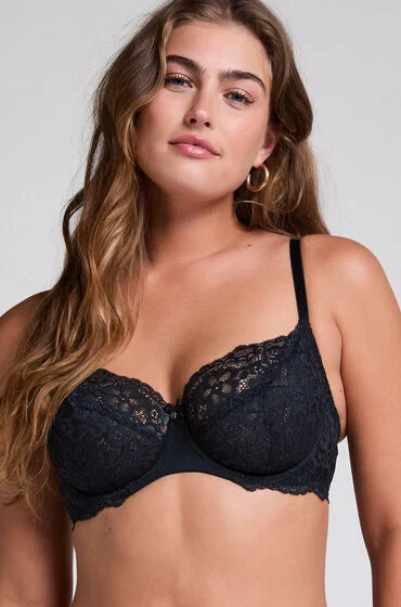 Bild von Hunkemöller Unwattierter Bügel-BH Marine Schwarz