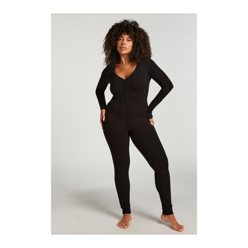 Bild von Hunkemöller Onesie Schwarz – Ideal für Gemütlichkeit im Winter