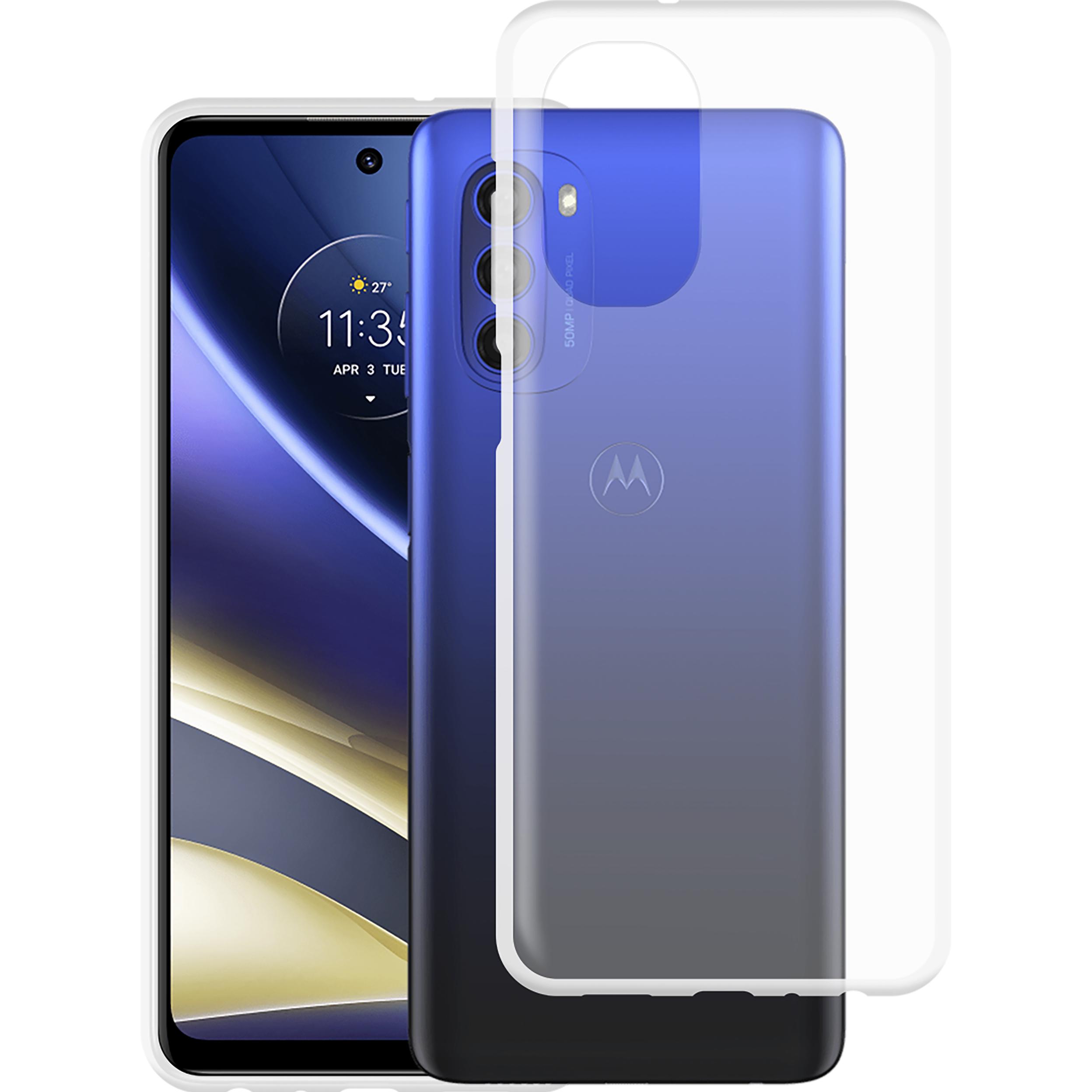 Bild von Cazy Silikon Hülle Kompatibel mit Motorola Moto G51 5G - Soft TPU Schutz - Transparant (Motorola Moto G51 5G), Smartphone Hülle, Transparent
