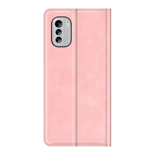 Bild von Cazy Book Case Kompatibel mit Nokia G60 - Klapphülle aus Kunstleder in Rosa