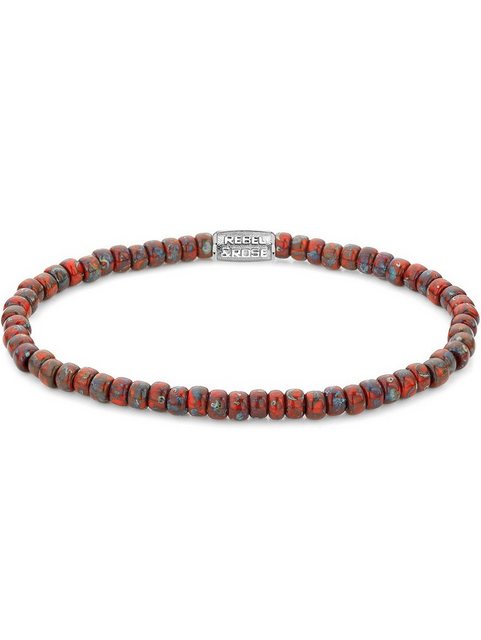 Bild von Rebel & Rose Armband Rebel & Rose Armband Glass Rocks Red Jazz RR-40117-S-S Damen
