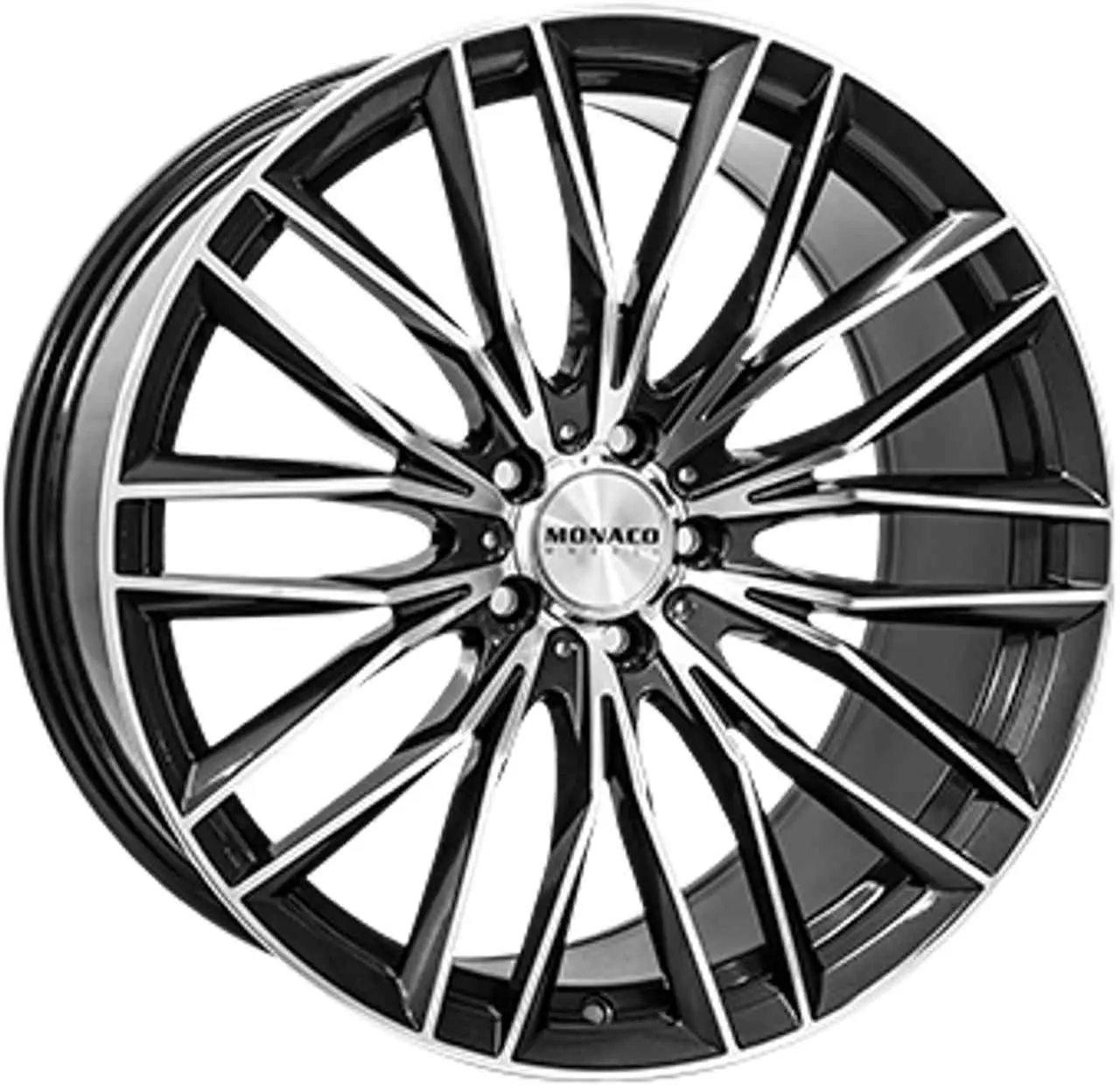 Bild von MONACO WHEELS MONACO GP2 anthracite/polished 8.0Jx18 5x112 ET45