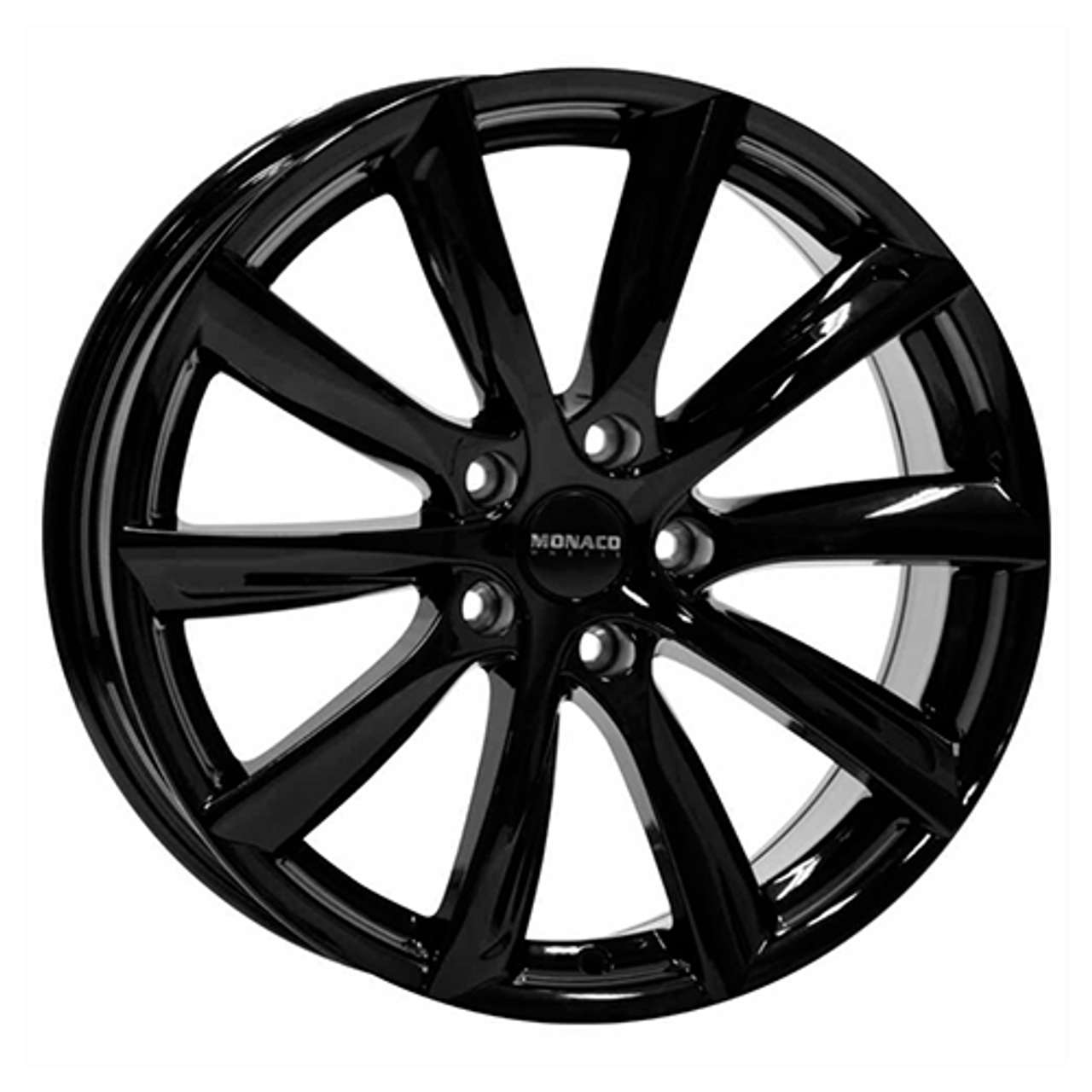 Bild von MONACO WHEELS MONACO GP6 black glossy 10.0Jx20 5x120 ET35