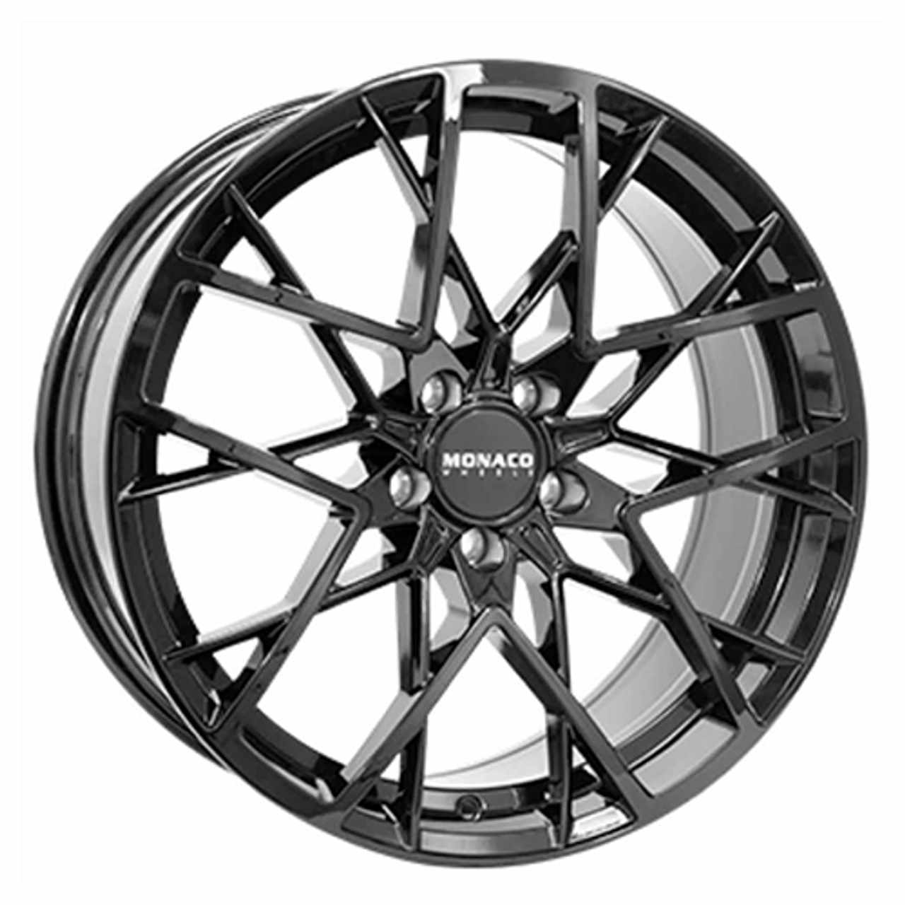 Bild von MONACO WHEELS MONACO GP9 black glossy 8.5Jx19 5x114.3 ET40