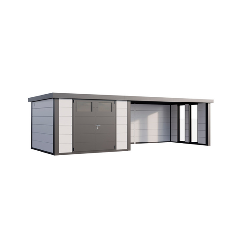 Bild von Telluria Gerätehaus Classico 3030 - Eleganz und Funktionalität vereint