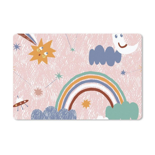 Bild von MuchoWow Mauspad Raum - Kind - Regenbogen (1-St)