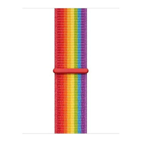 Bild von Strap-it Nylonarmband für Polar Pacer – Regenbogenfarben und komfortabel