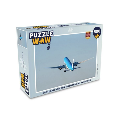 Bild von MuchoWow Puzzle – Flugzeug am Flughafen Schiphol