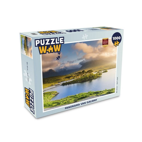 Bild von MuchoWow Puzzle Panorama von Galway – 1000 Puzzleteile