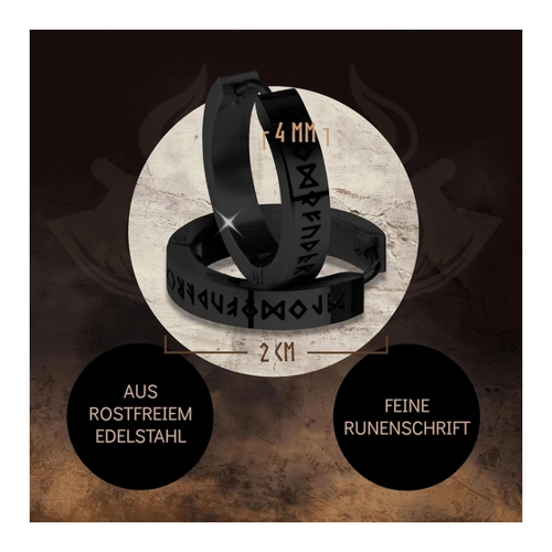 Bild von VIKING CRAFT Wikinger Ohrringe für Männer