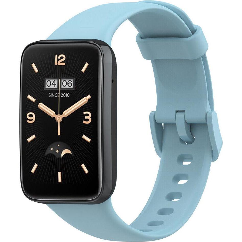 Bild von Strap-it Silikonband (Silikon), Uhrenarmband, Blau