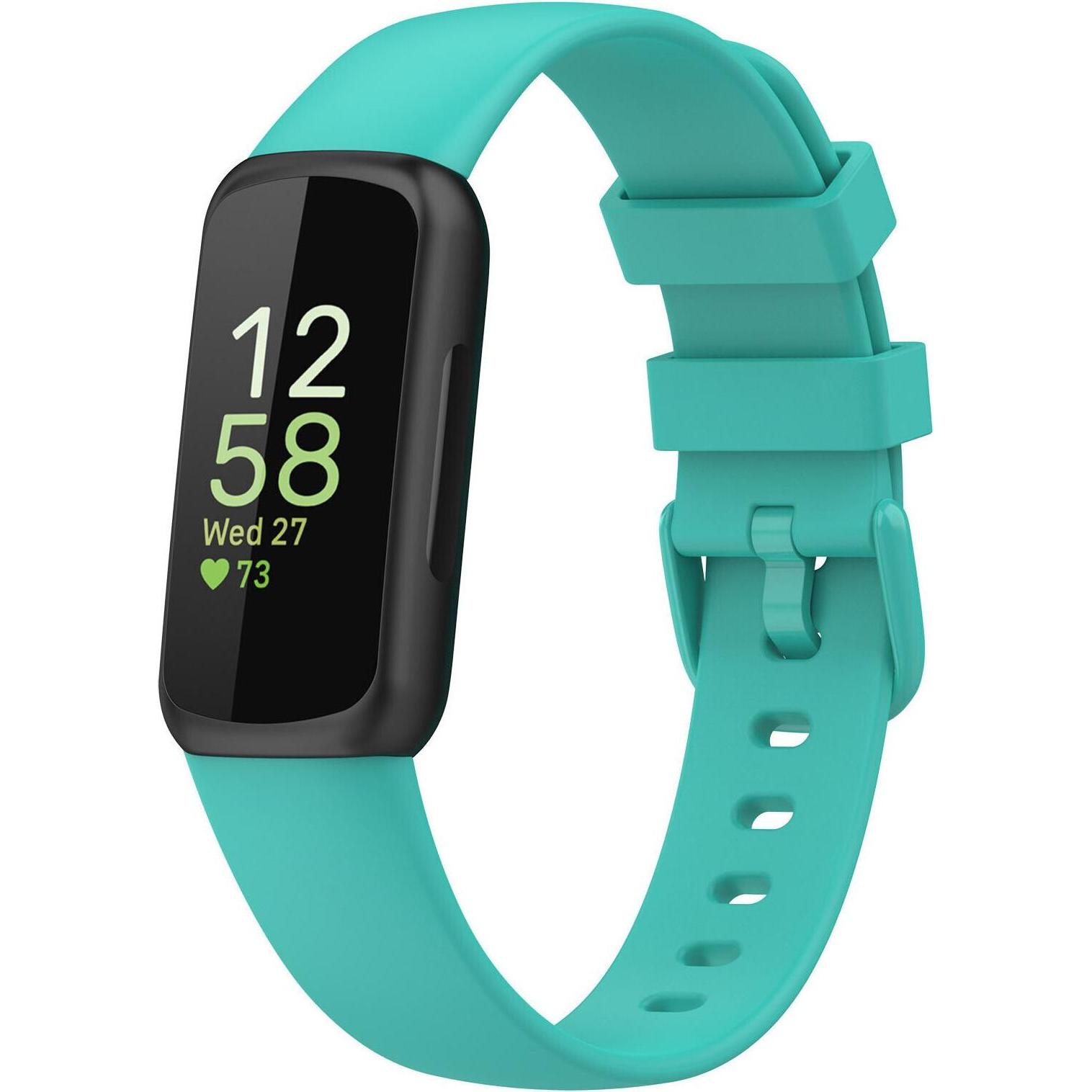 Bild von Strap-it Armband (Silikon, Inspire 3), Uhrenarmband, Blau