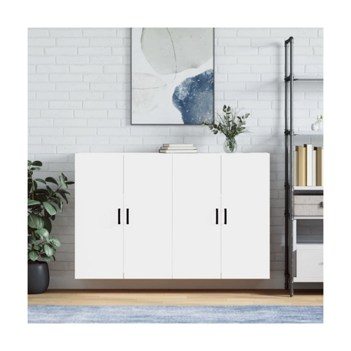Bild von Moderner Wandschrank in Weiß