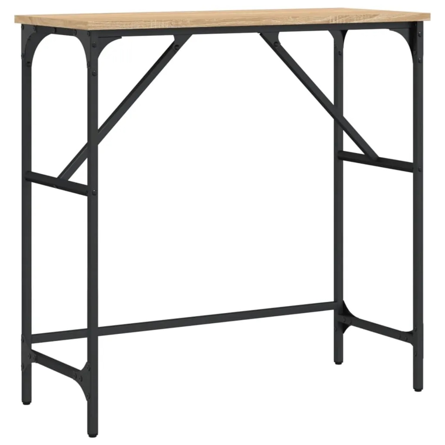 Bild von vidaXL Konsolentisch Sonoma-Eiche 75x32x75 cm Holzwerkstoff Modell 1