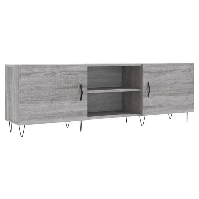 Bild von vidaXL TV-Schrank TV-Schrank Grau Sonoma 150x30x50 cm Holzwerkstoff (1-St)