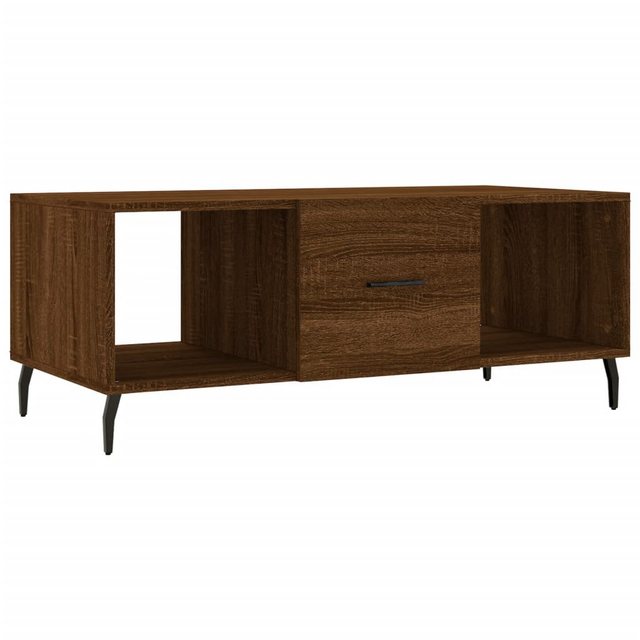 Bild von vidaXL Couchtisch Braun Eichen-Optik 102x50x40 cm Holzwerkstoff Modell 3