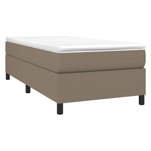 Bild von vidaXL Boxspringbett mit Matratze Dunkelgrau 160x200 cm Stoff1398076, vidaXL Boxspringbett mit Matratze Bettgestell Doppelbett Polsterbett Bett Hotelbett Bettrahmen Lattenrost Schlafzimmerbett Dunkelgrau 160x200cm Stoff, vidaXL Boxspringbett, vidaXL Bospringbett mit Matratze Stoff 160x200cm (3144086)