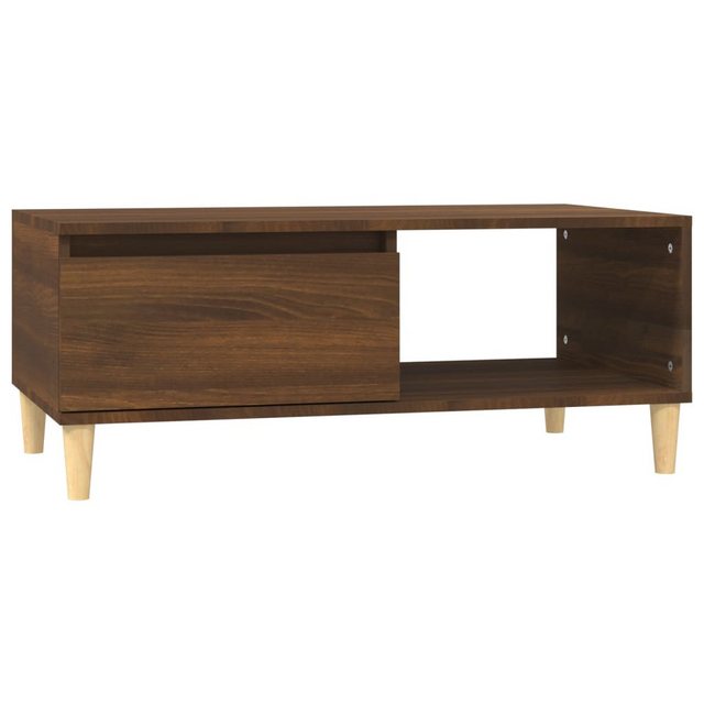 Bild von vidaXL Couchtisch Braun Eichen-Optik 90x50x36,5 cm Holzwerkstoff Modell 1