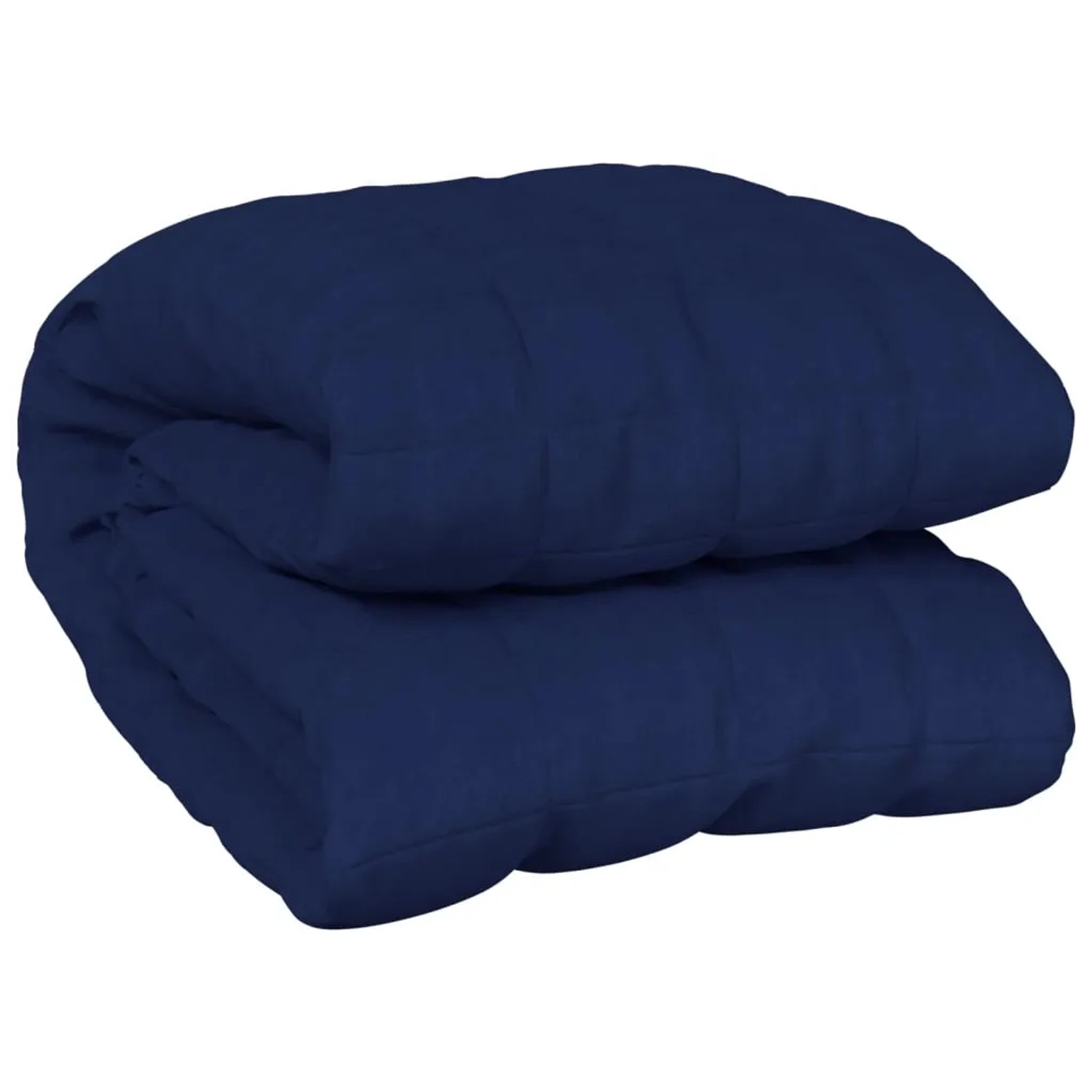 Bild von vidaXL Gewichtsdecke Blau 200x220 cm 9 kg Stoff Modell 1