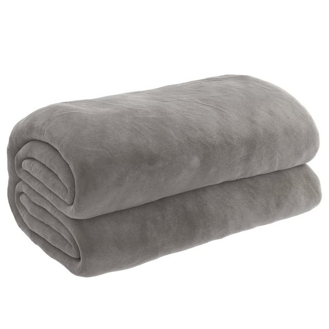 Bild von vidaXL Gewichtsdecke mit Bezug Grau 122x183 cm 9 kg Stoff