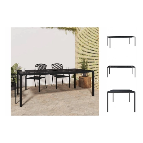 Bild von vidaXL Gartentisch im modernen Mesh-Design