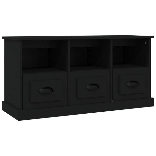 Bild von vidaXL TV-Schrank TV-Schrank Schwarz 100x35x50 cm Holzwerkstoff (1-St)