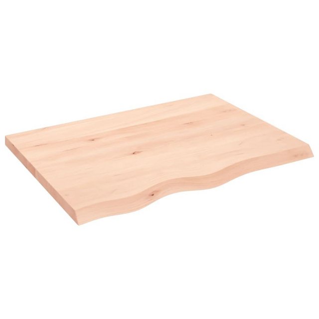 Bild von vidaXL Waschtisch Waschtischplatte 80x60x4 cm Massivholz Unbehandelt