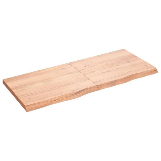 Bild von vidaXL Waschtisch Waschtischplatte Hellbraun 120x50x4 cm Massivholz Behandelt