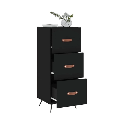 Bild von vidaXL Sideboard Schwarz – Moderne Eleganz für Ihr Zuhause