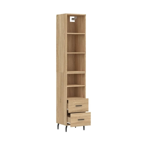 Bild von vidaXL Highboard in Sonoma-Eiche – Eleganz für Ihr Zuhause