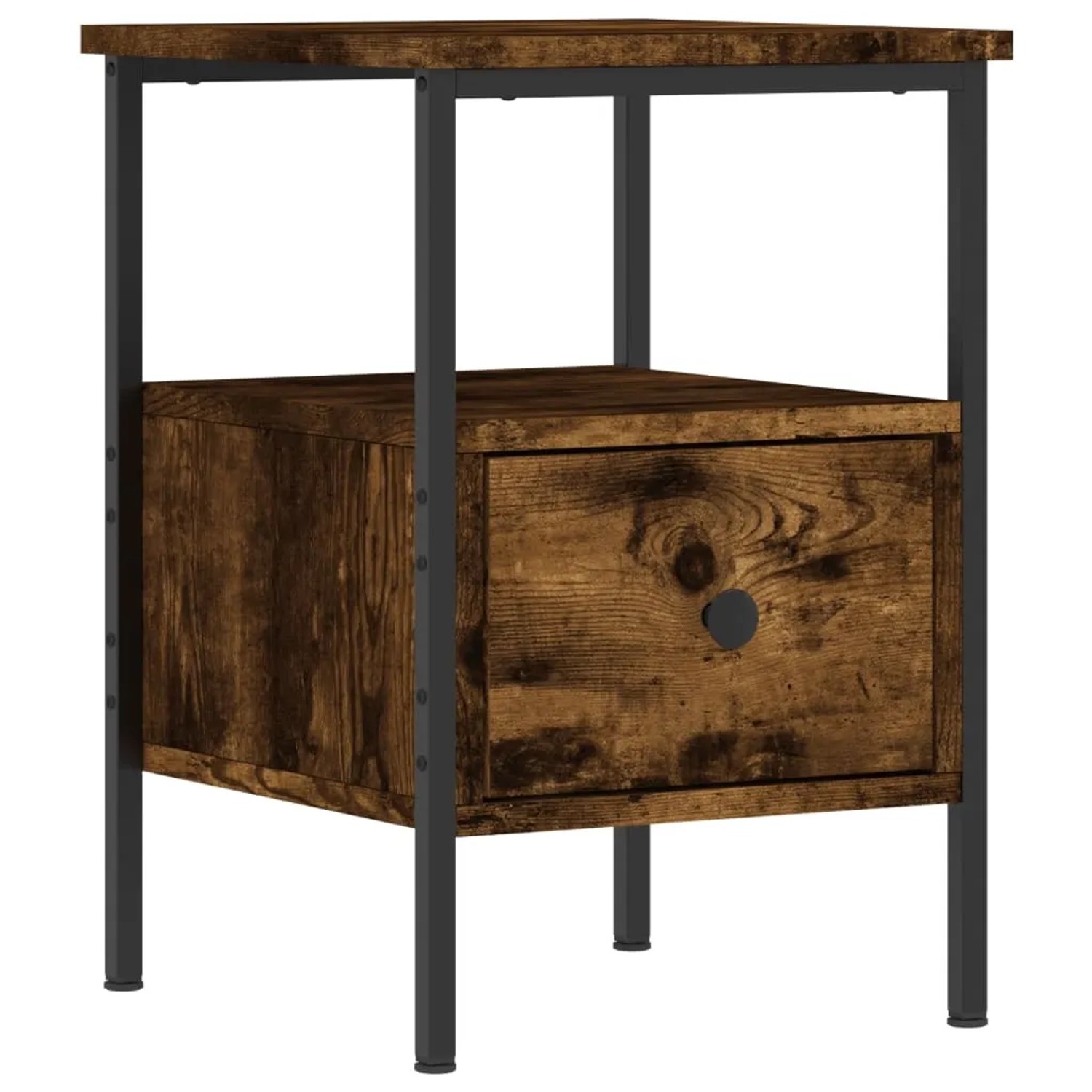 Bild von vidaXL Nachttisch Räuchereiche 34x36x50 cm Holzwerkstoff