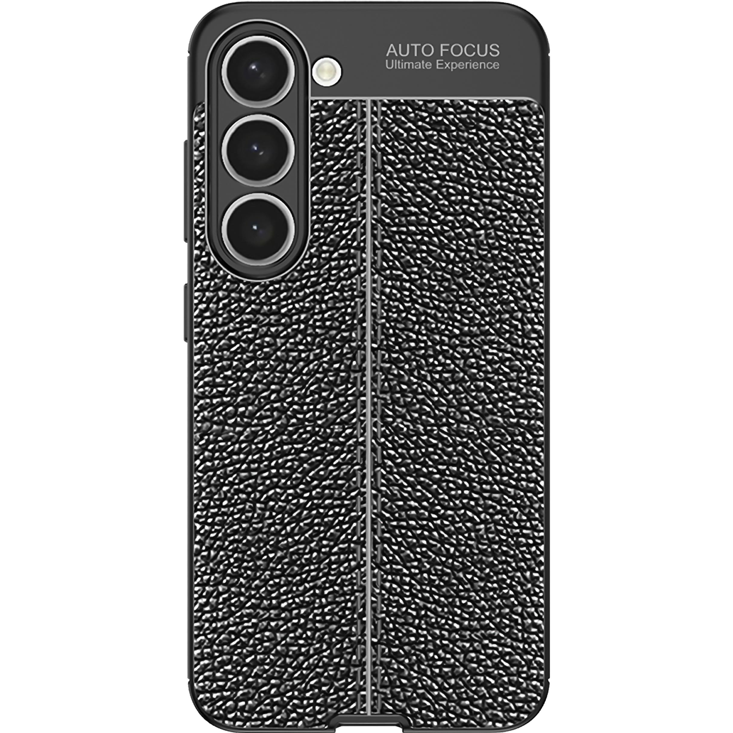 Bild von Cazy Hülle Kompatibel mit Samsung Galaxy S23 - Schützhulle Design Back Cover TPU - (Samsung Galaxy S23), Smartphone Hülle, Schwarz
