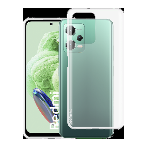 Bild von Cazy Silikon Hülle für Xiaomi Redmi Note 12 5G - Flexibler Schutz in Transparent